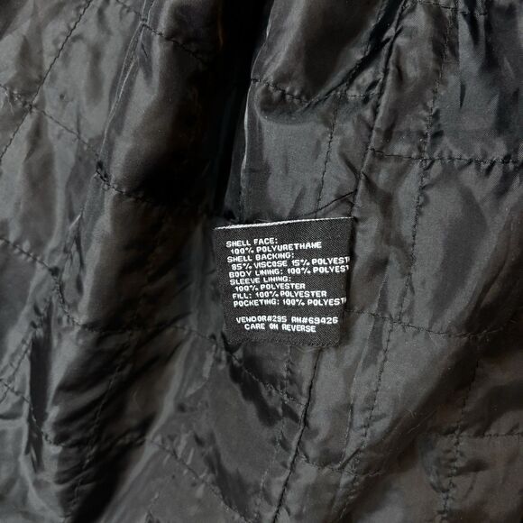 Wilson Leather Moto Jacket Men’s Size XL Soft Leather Zippers Work - Picture 8 of 16